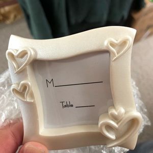 Wedding table number holders